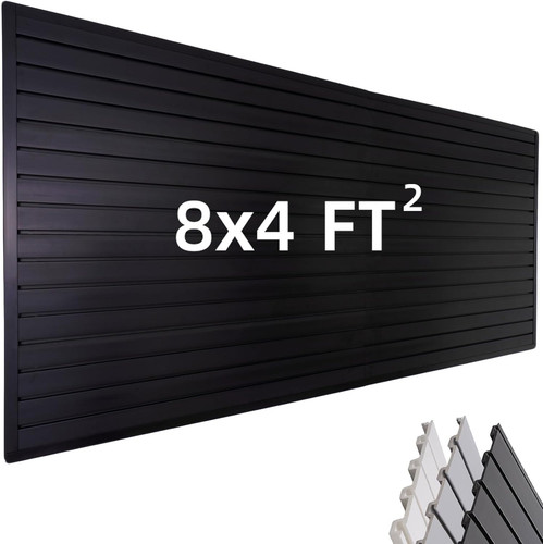 Garage slat wall paneling - garage,