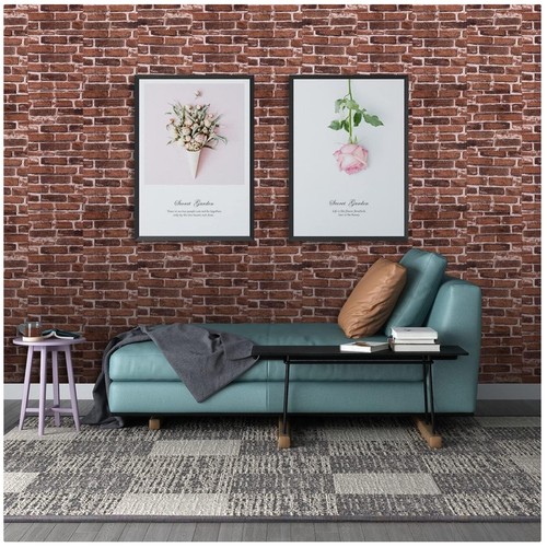 Red brick wall - wall, panels