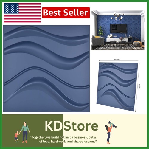 Waterproof navy blue wall - navy,