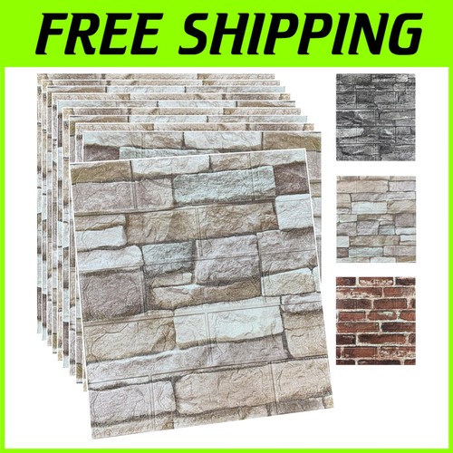 Waterproof faux stone wall - waterproof, 3d
