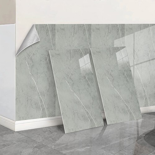 Grey marble bathroom - grey,