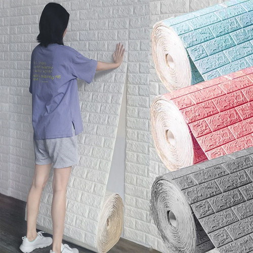 70cm 10m brick pattern wall - 3d,