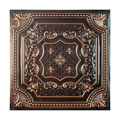 Faux tin pvc wall panel - faux,