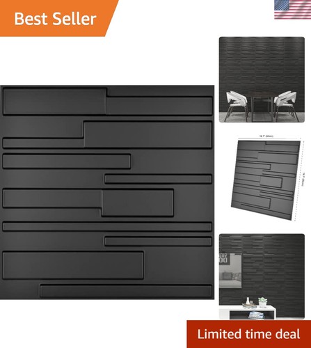 7x19 7in pvc wall panels - 19.7x19.7in, 3d